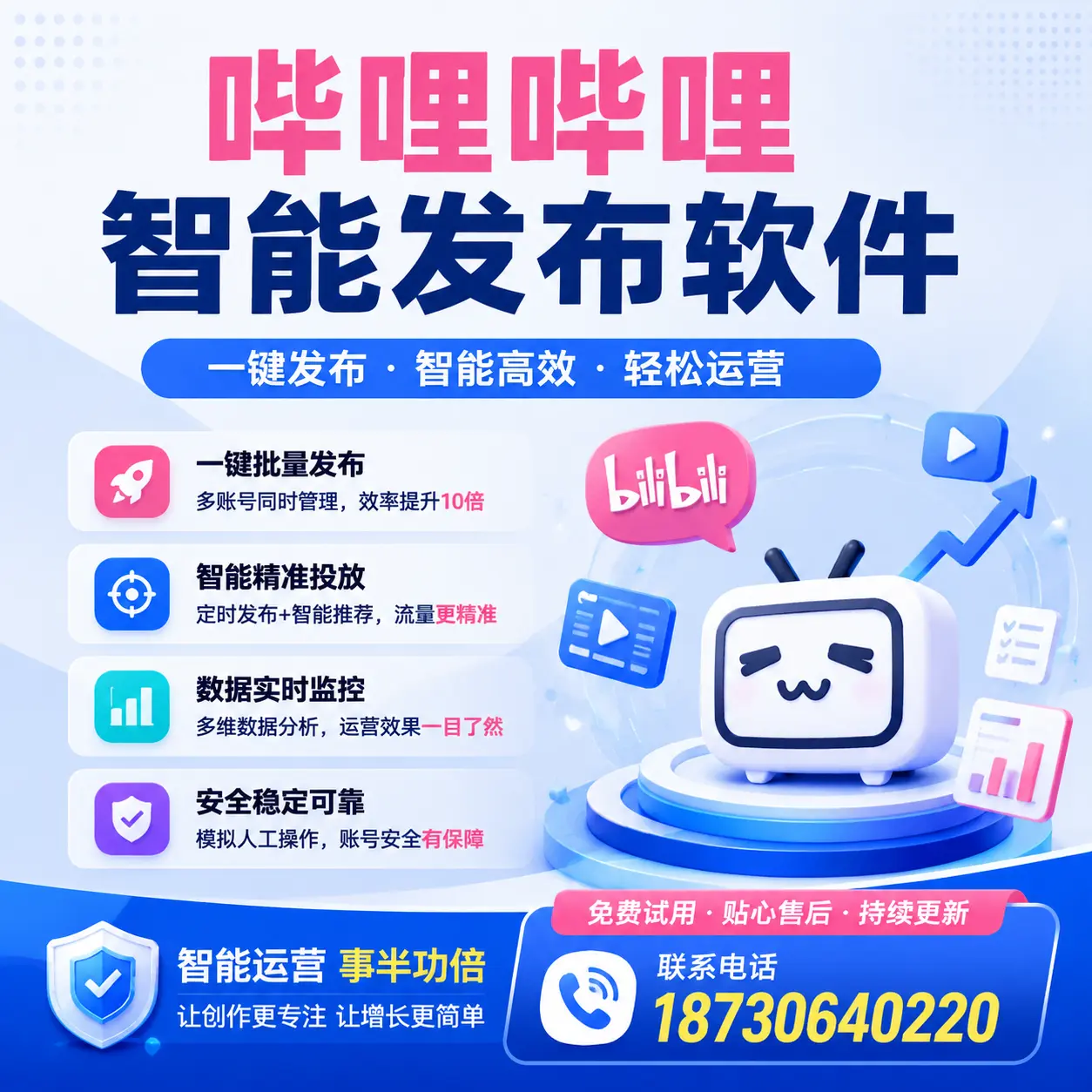 如何在 东城 精准投放哔哩哔哩智能发布软件广告
